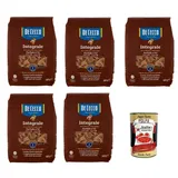 De Cecco Integrale Farfalle N. 93, Vollkornnudeln, 5x500g+Polpa 400g