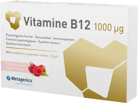 Metagenics Vitamin B12 1000μg Kautabletten 84