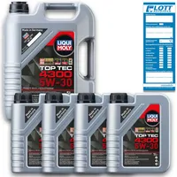 9 Liter Liqui Moly Motorenöl Motoröl Top Tec 4300 5W-30 1x 5L 4x 1L Ö Oil 3741