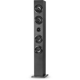 Elbe TW-402-BT Multifunktions-Sound-Turm mit Bluetooth, FM/SD/USB, 40 W, Schwarz