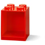 Room Copenhagen LEGO Regal Brick 4 Regal 40 x 30 x 10 cm Rot