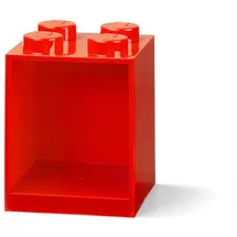 Room Copenhagen LEGO Regal Brick 4 Regal 40 x 30 x 10 cm Rot