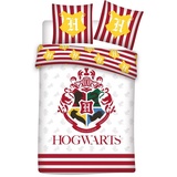 BrandMac Harry Potter Hogwarts Wappen 2tlg 135 x 200 cm 80 x 80 cm