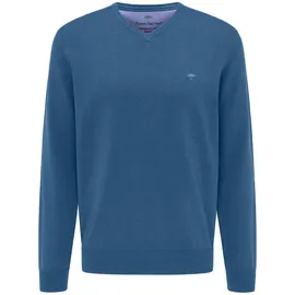 FYNCH-HATTON Pullover mit V-Ausschnitt Blau L