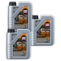 3x 1L LIQUI MOLY 3706 Motoröl Top Tec 4200 5W-30 Motorenöl Leichtlauf Motor Öl