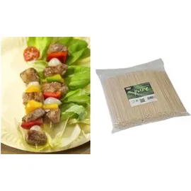 Papstar Schaschlikspieße 40 cm Holz pure