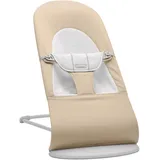 BabyBjörn Babywippe Balance Soft,Gewebt/Jersey, Beige/Grau