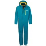 Trollkids Bergen Overall - Atlantic Blue / Ginger - 128 cm