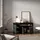 SKRAUT HOME Dielenschrank 150x35x75cm schwarz
