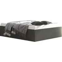 Westfalia Schlafkomfort Polsterbett "Amrum", grau (anthrazit), B:185cm L:205cm, Bezug