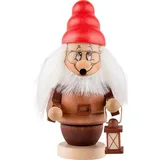 Christian Ulbricht GmbH Räuchermann Miniwichtel Chef 15 cm weiß
