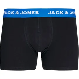 JACK & JONES Huey Boxershorts 5 Einheiten Electric Blue Lemonade / Pack Black / Black / Black / Black 14 Jahre