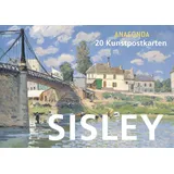 Anaconda Postkarte Postkartenbuch Alfred Sisley