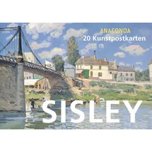 Anaconda Postkarte Postkartenbuch Alfred Sisley