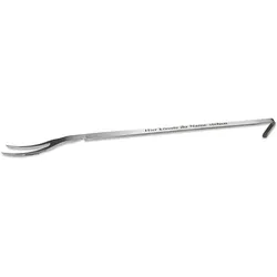 Grillpeter Fleischgabel mit Flaschenöffner graviert 46,5 cm Edelstahl