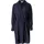 s.Oliver Hemdblusenkleid Mini Strukturmuster Blau 42