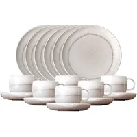 Villeroy & Boch Perlemor Sand Kaffeeservice 18-tlg.