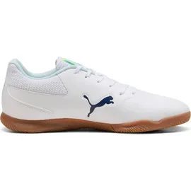 Puma Truco Iii Fußballschuh für Damen und Herren, Puma White Aqua Fizzy Light, 41 EU