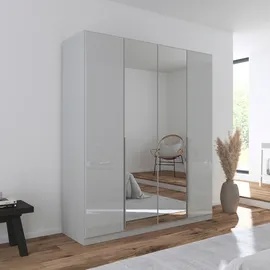 Rauch »Kleiderschrank Kleiderschränke Schrank Garderobe AGORDO mit Glasfront«, (in zwei Griff-Farben), durchdachte Innenausstattung, in 6 Breiten und 2 Höhen MADE IN GERMANY