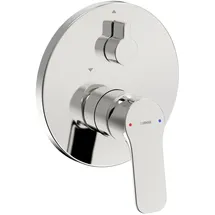 Hansa HANSABASIC Wannen-und Brausearmatur Chrom