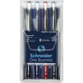 Schneider Tintenroller Farbsortiert 0,6 mm 4 St.