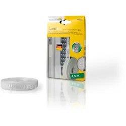 Reparatur-Set SCHELLENBERG "Rollladen Gurtfix für das Rollladensystem Mini", grau, Reparatur-Sets, für alte Gurtbänder in unterschiedlichen Farben, 14 mm x 4,3 m