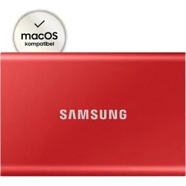 Samsung Portable SSD T7 1 TB USB 3.2 rot