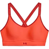 Under Armour Infinity Mid Covered Sport-BH - orange - XS