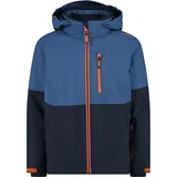 CMP Jungen Skijacke Kid Jacket Snaps Hood 34W4964-N825 104 - Blustone - 104