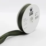 Leduc Satin-Schrägband, 20 m, 30 Farben, für Doppelnähte, 8 + 20 + 8 mm, 100 % Acetat, italienische Qualität, 2106, Olive