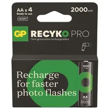 GP ReCyko Pro Fotoblitz AA 2000 mAh 4 St.