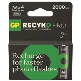 GP ReCyko Pro Fotoblitz AA 2000 mAh 4 St.