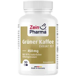 Grüner Kaffee Kapseln Extrakt 450 mg 90 St