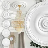 HEXIM Perfect Stuckrosette HEXIM Perfect weiß 2 St. Ø 52,2 cm