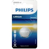 Philips Knopfzelle CR 2025 3V 1 St. Lithium Minicells