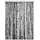 Lichtblick Seitenzugrollo Klemmfix Motiv Birken 45 x 150 cm schwarz/weiß