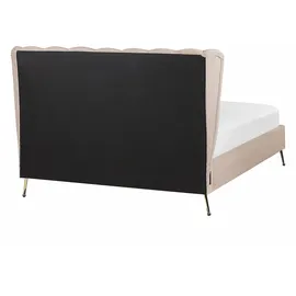 Beliani Miribel 140 x 200 cm Taupe