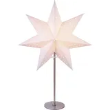 Best Season LED Stern Bobo Standleuchte, Papier, 25 W, Beige, 50 x 34 cm
