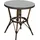 Primaster Valencia Bistrotisch Ø 75 cm Braun