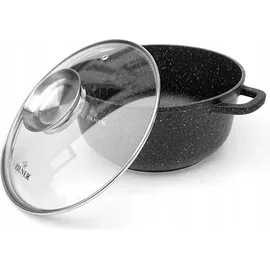 ZILNER 6-teiliges Topfset 20/22/26cm Topfset Induktion, Töpfe beschichtet, Kochtopf Set| Kochgeschirr Set, Topfset induktionsgeeignet ZL-8915