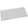 Gembird Slimline Blutetooth Tastatur DE weiß (KB-BT-001-W-DE)