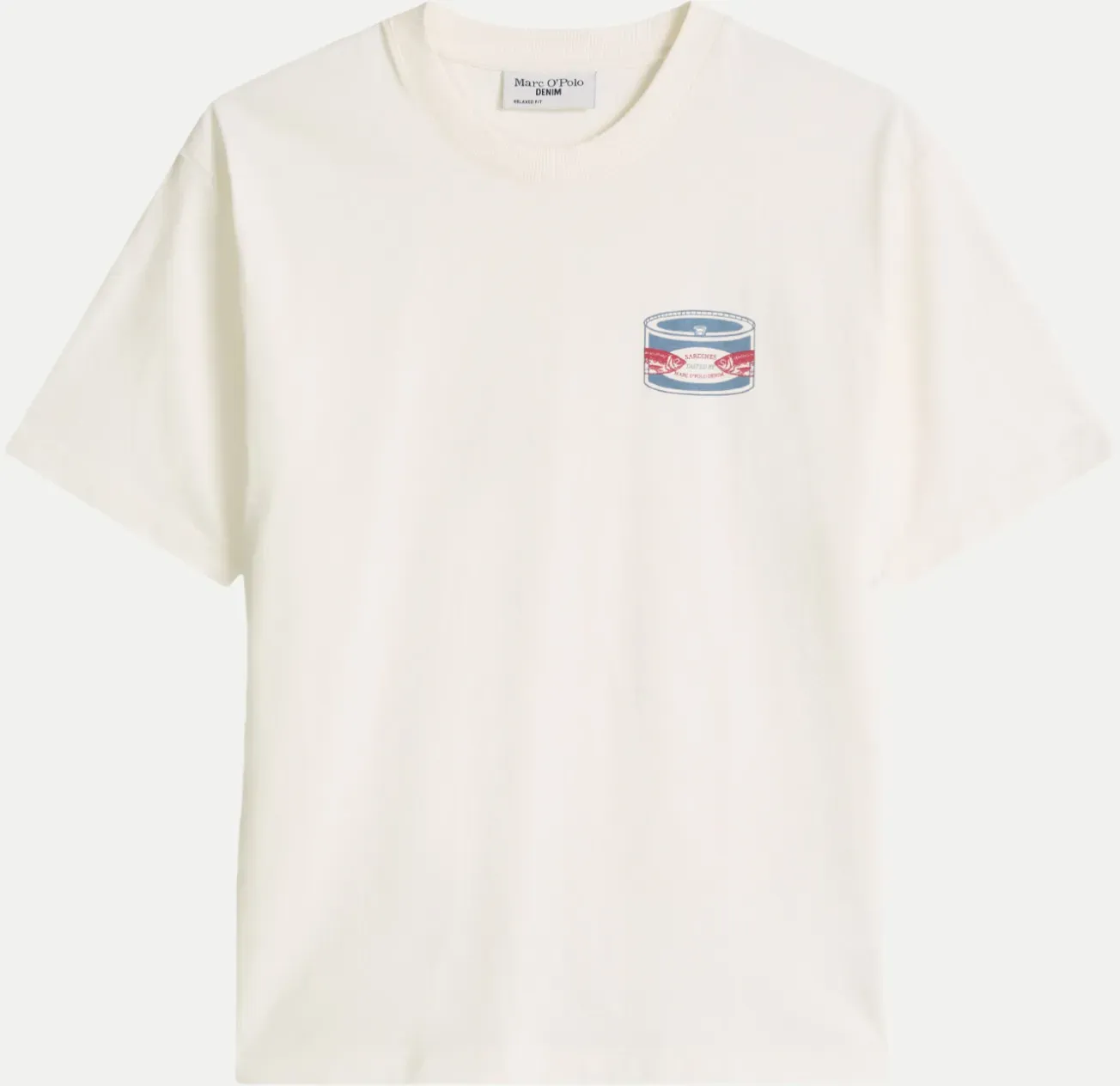 Relaxed-Fit T-Shirt Weiß L