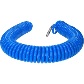 BRILLIANT TOOLS Druckluft-Spiralschlauch Durchmesser 6 mm, 10 meter