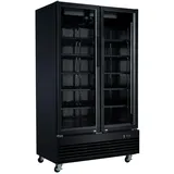 METRO Professional Doppeltüriger Getränkekühlschrank GSC2100B-NC, 120 x 72.5 x 206.6 cm, 949 L, schwarz