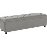 Guido Maria Kretschmer Home & Living Guido Maria Kretschmer Home&Living Bettbank »Relaxy«, gesteppt, mit Staufach grau