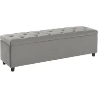 Guido Maria Kretschmer Home & Living Guido Maria Kretschmer Home&Living Bettbank »Relaxy«, gesteppt, mit Staufach grau