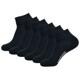 URBAN CLASSICS High Sneaker Socks 6-Pack Socken schwarz