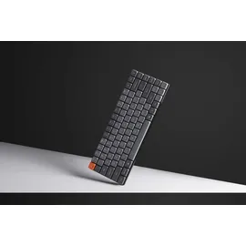 Keychron K3 Max QMK/VIA Kabellose Mechanische Tastatur, Hot-Swap, RGB LED, QWERTY US Layout Gateron Brown Switch Aluminium-Rahmen Bluetooth/USB-C Gaming-Tastatur für Mac Windows Linux