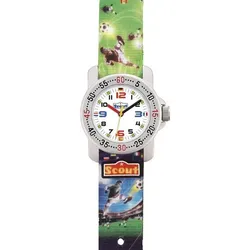 Scout Jungen Armbanduhr Action Boys 280376026 Fußball
