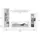 Möbel Boss Wohnwand Skylight B/H/T: ca. 351.00x202.00x46.00
